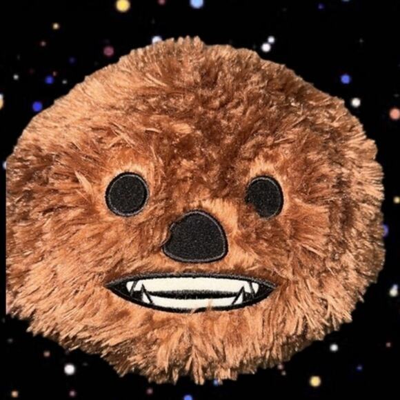 Disney Store STAR WARS Chewbacca 12" Tsum Tsum Plush Toy Wookie Chewie - Picture 1 of 7